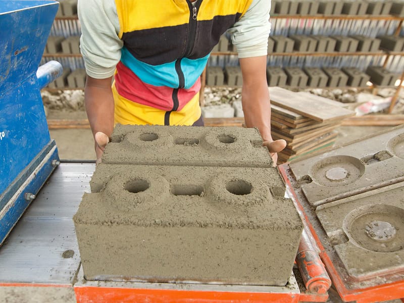 Training on use of Interlocking brick in construction